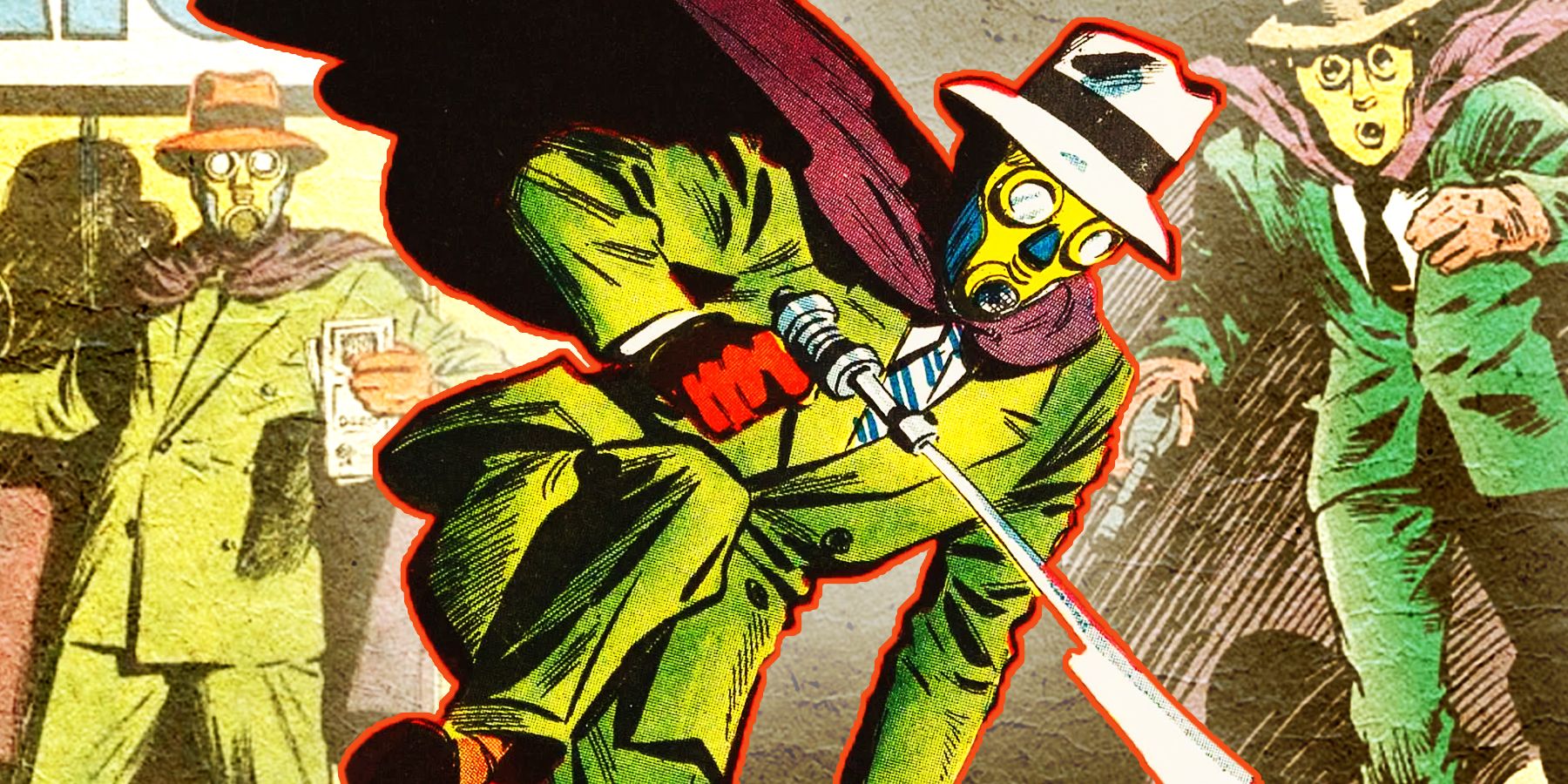 The Sandman as seen in DC's Golden Age comics