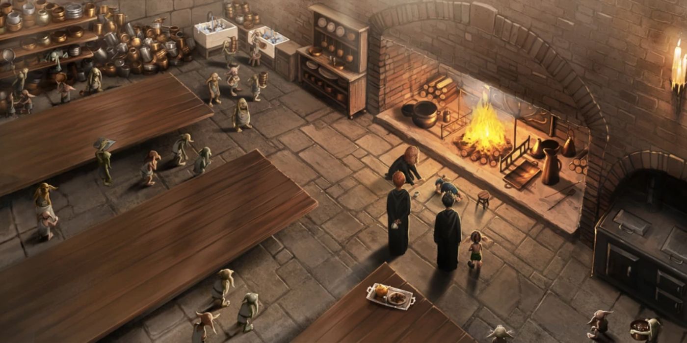 As cozinhas do legado de Hogwarts