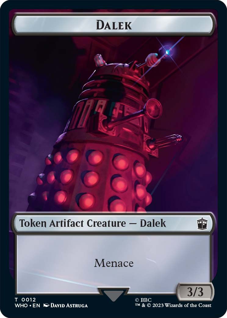 Token Dalek MTG Dr Who