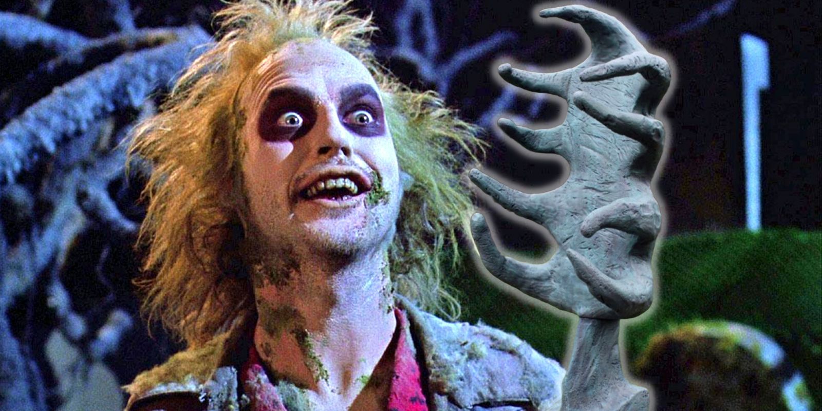 Iconic Beetlejuice Statue Stolen From the Set of the Sequel