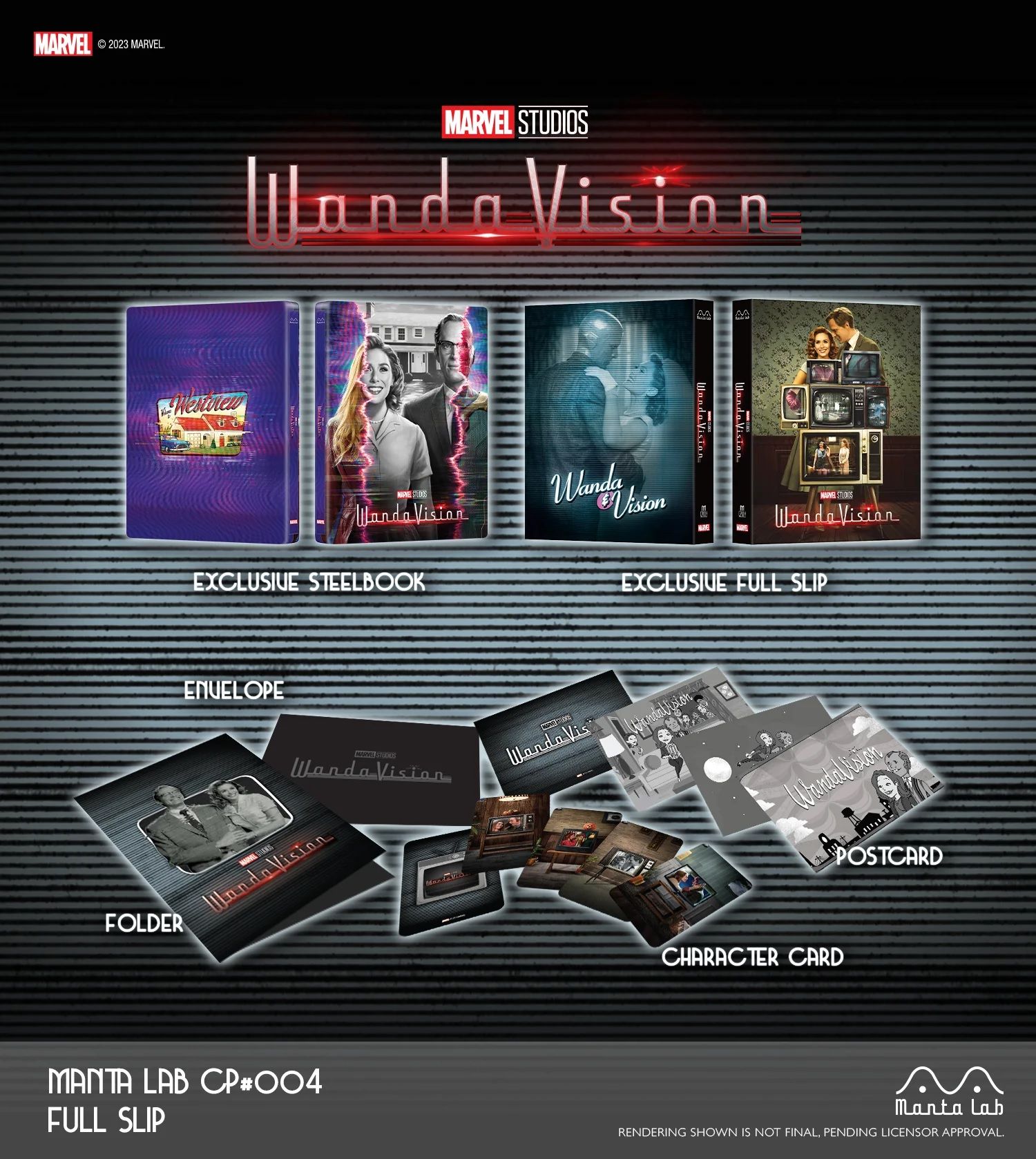 WandaVision Steelbook Unveiled, Doesn't Include Any Discs