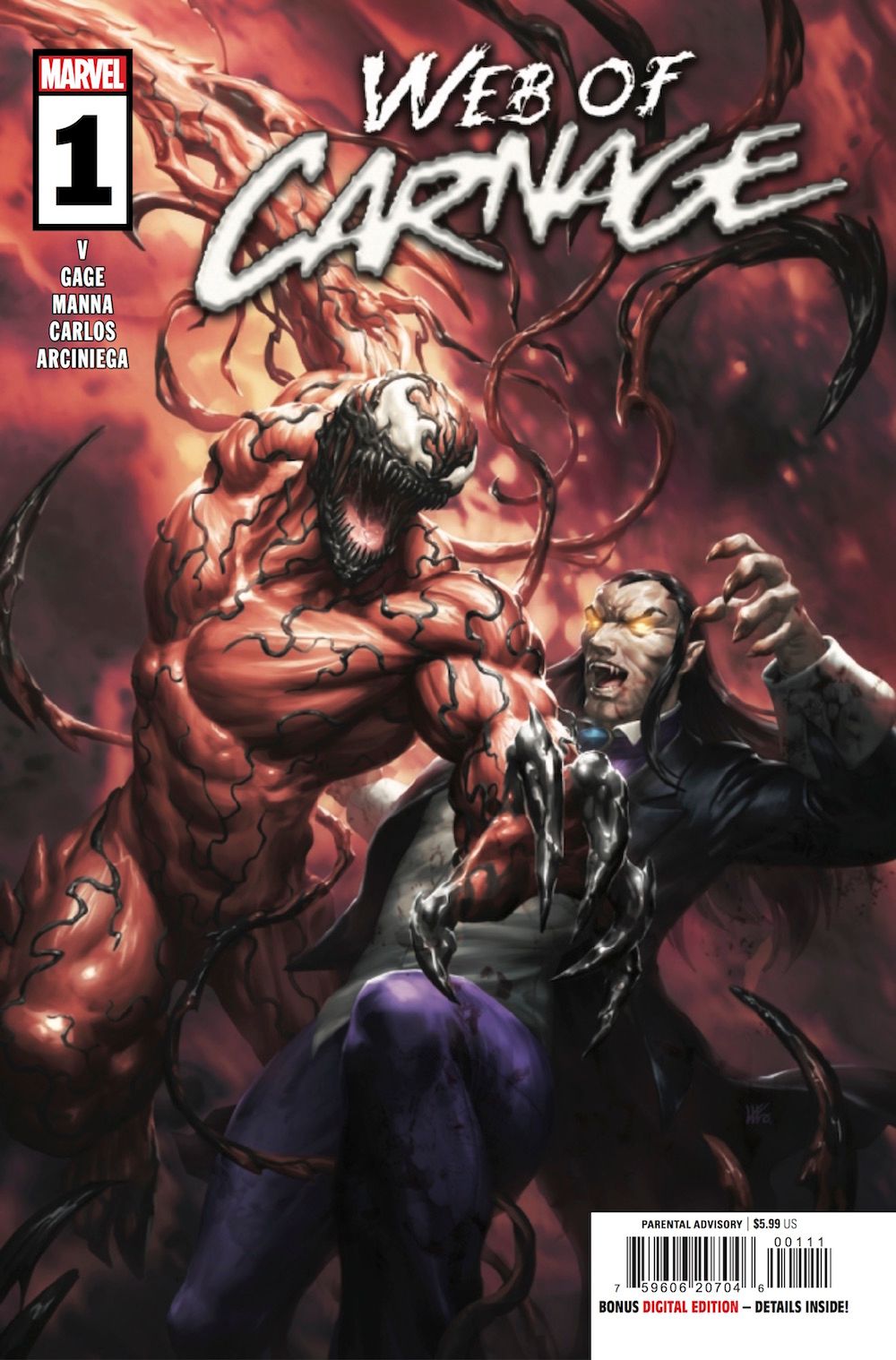 Web of Carnage 1 Comic Review
