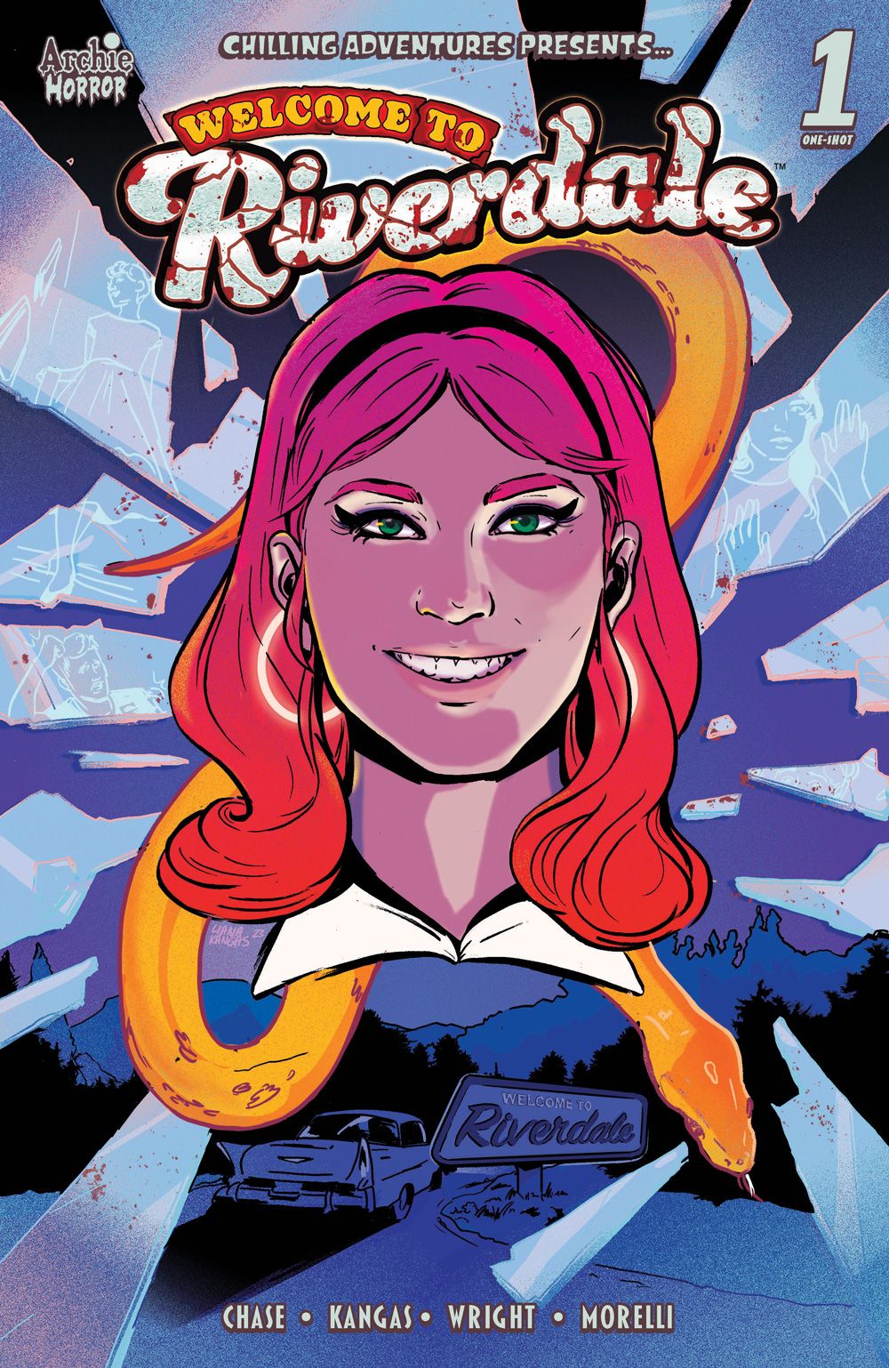 A capa principal de Welcome to Riverdale #1