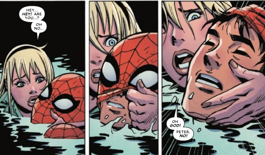E se...?  Escuro: Spider-Gwen Gwen Stacy sobrevive.