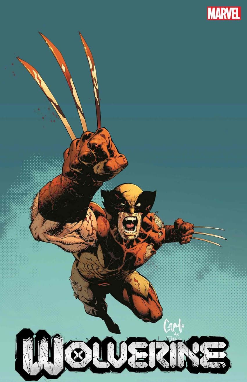 Capa variante do Wolverine 37 por Greg Capullo.