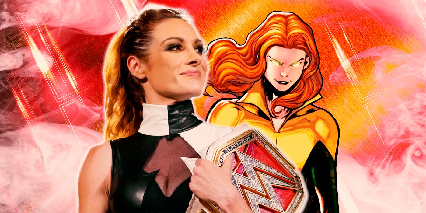 WWE's Becky Lynch and X-Men Siryn
