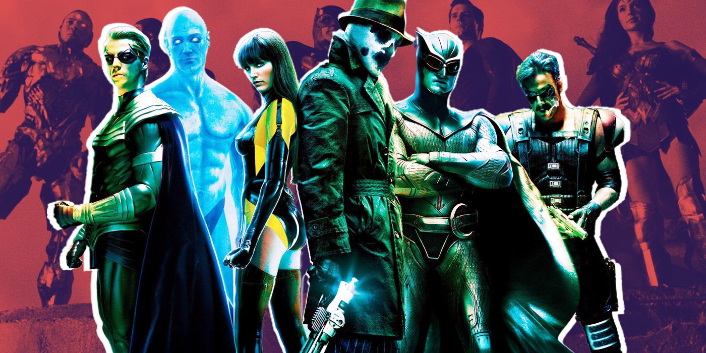 Zack Snyder's Watchmen and Justice League Characters
