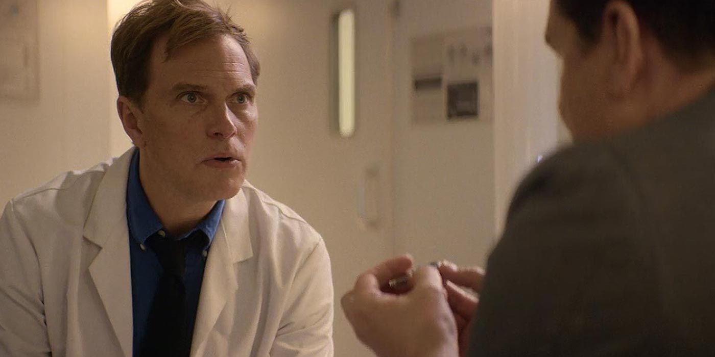 Black Mirror's Dr. Dawson learns about pain tech from Rolo
