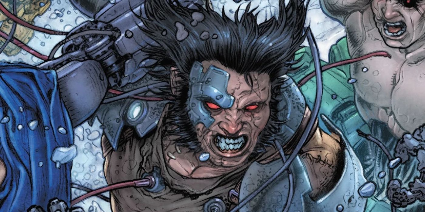 The Wolverine android known as Albert on the cover of 2020's iWolverine #1