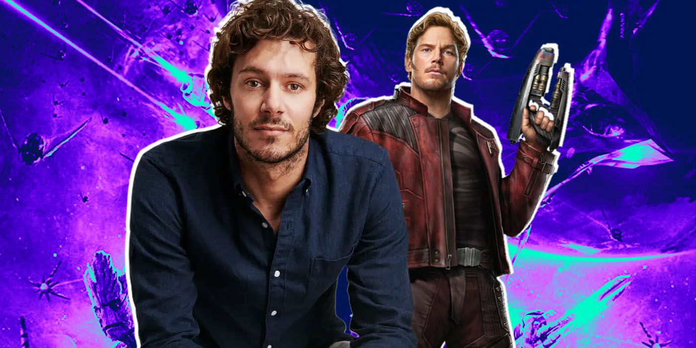 Adam Brody and Chris Pratt's Peter Quill Star Lord Guardians of The Galaxy