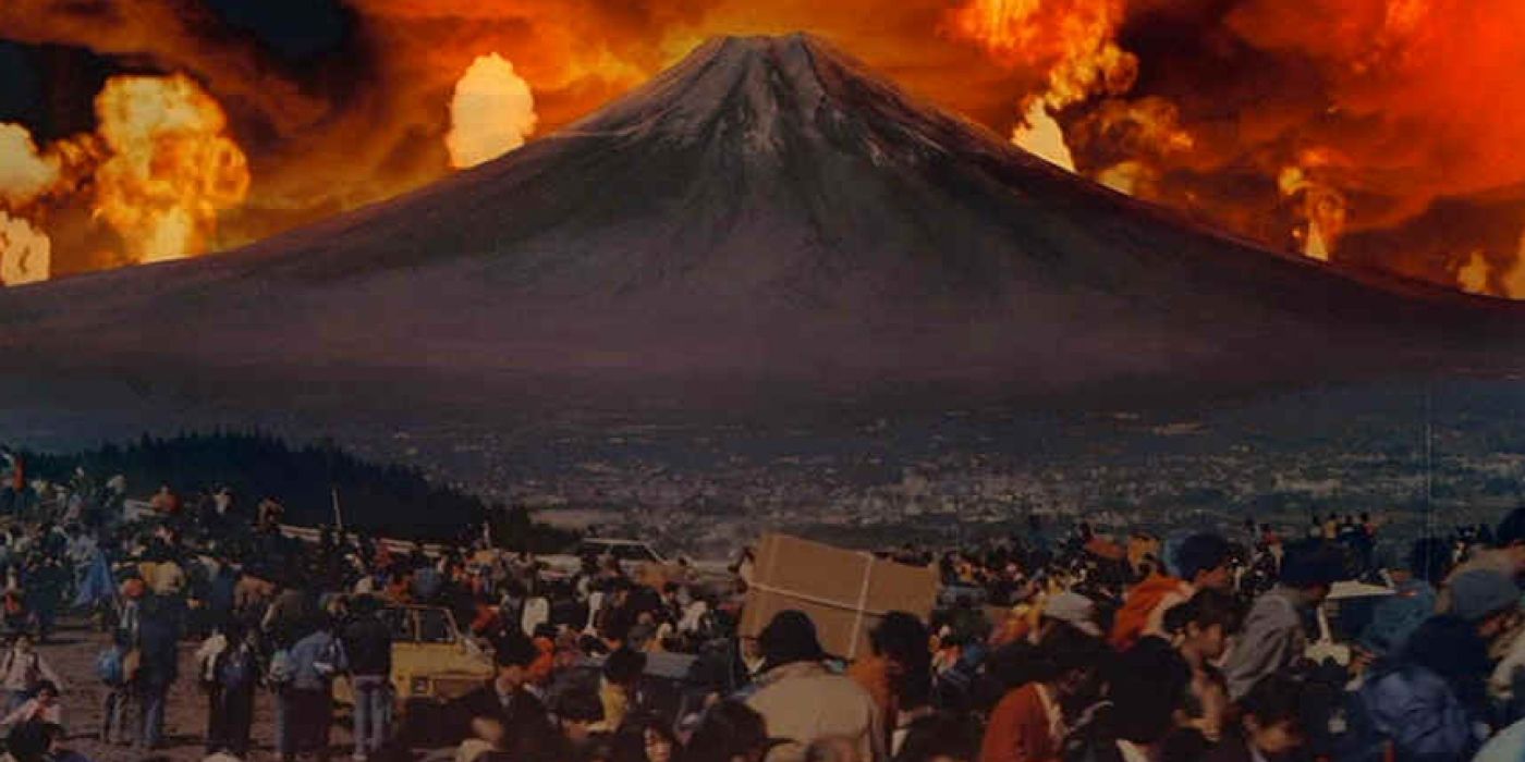 Mount Fuji in Red in Akira Kurosawa's Dreams