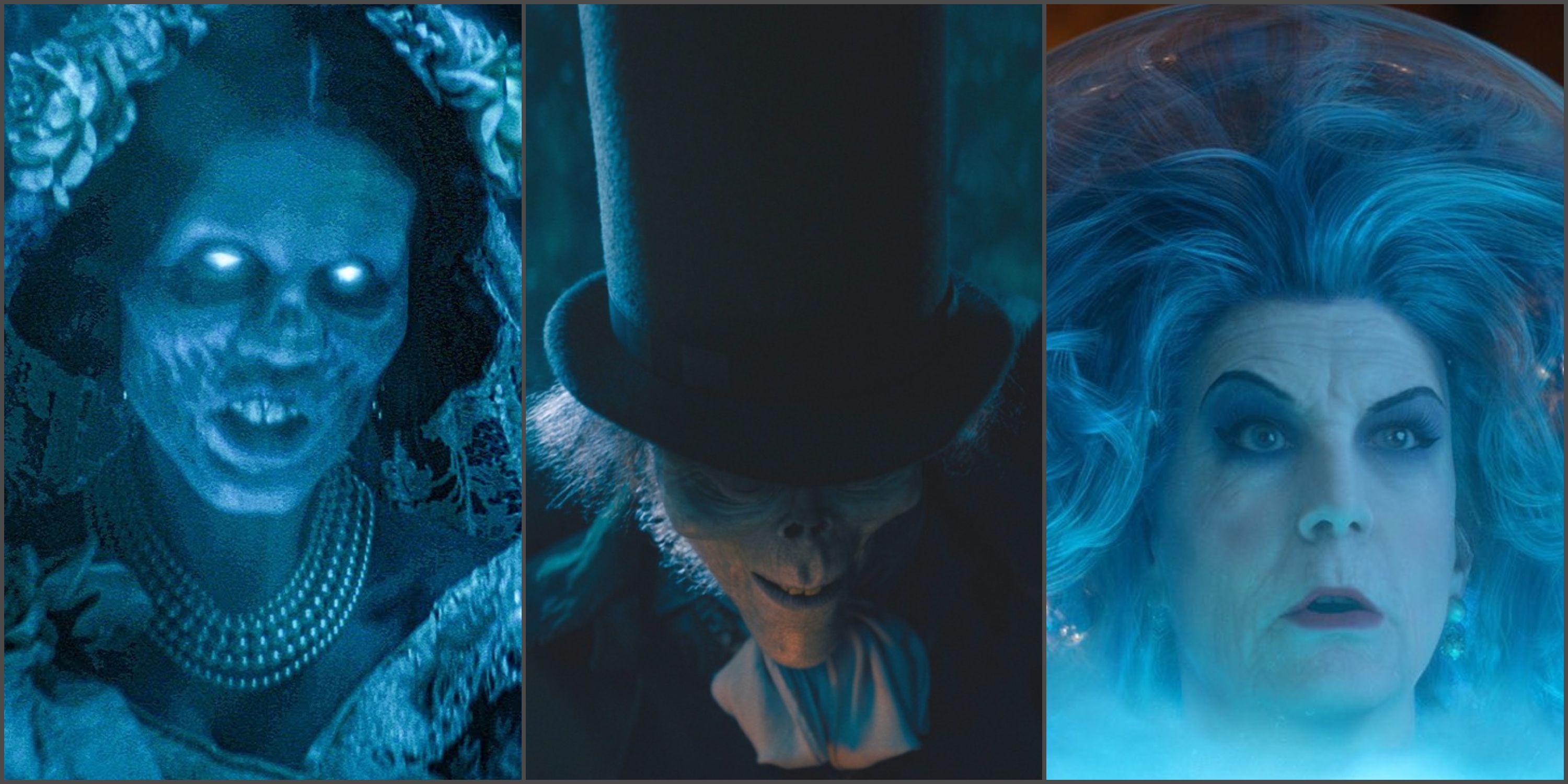 The Haunted Mansion: Constance Hatchaway, the Hatbox Ghost, and Madam Leota