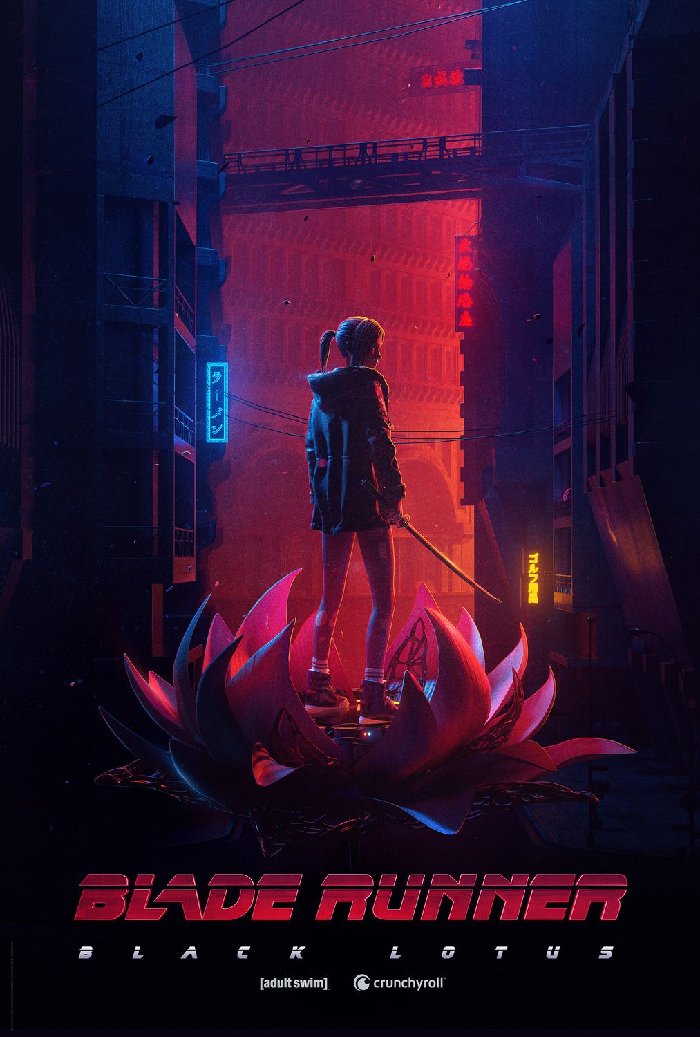 Blade Runner Black Lotus TV Show Poster
