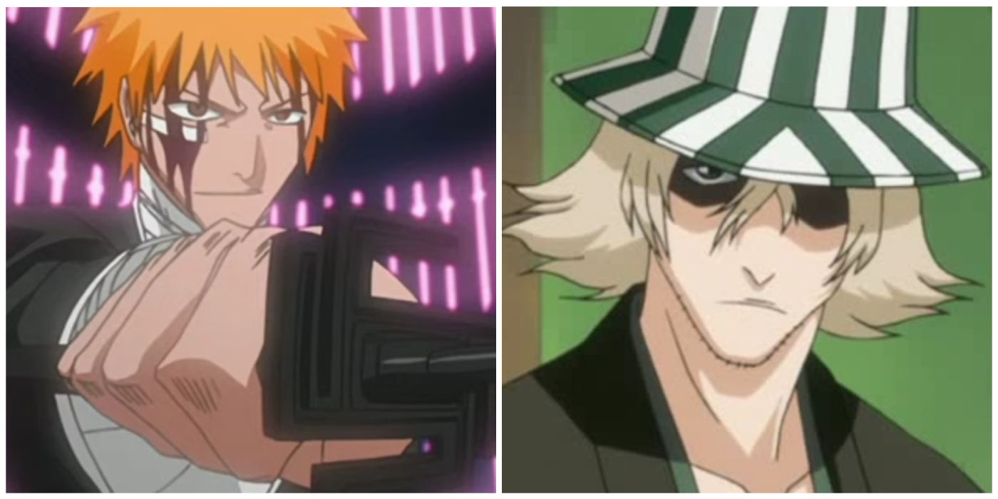 bleach's anime cliches with ichigo and kisuke