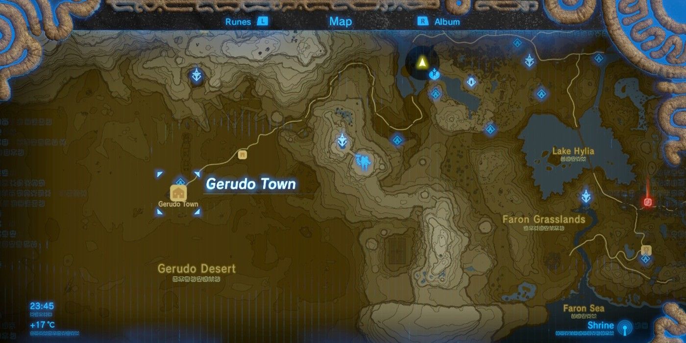 How To Get Into Gerudo Town In Legend Of Zelda: BOTW And TOTK