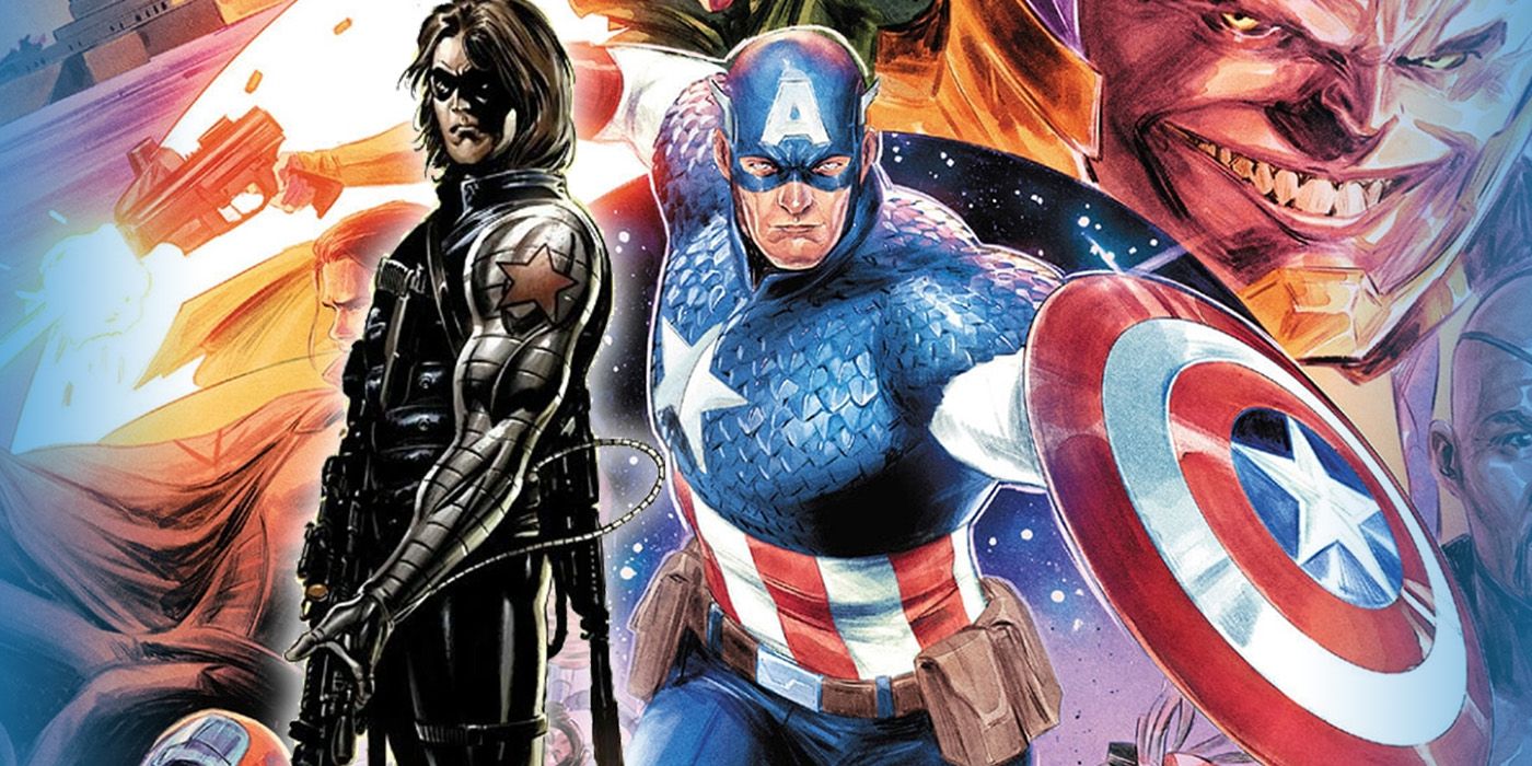 Winter Soldier and Captain America Finale comic cover