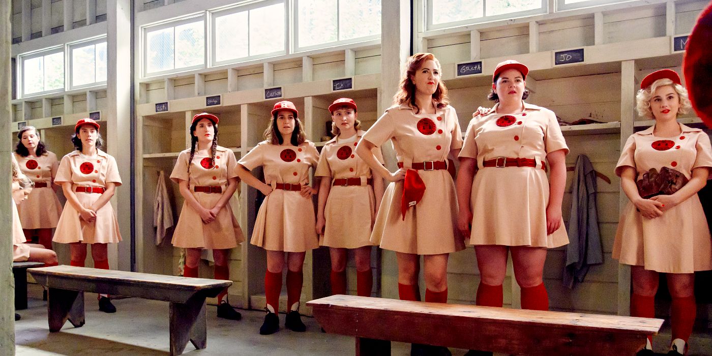 The cast of Prime Video's A League of Their Own series.
