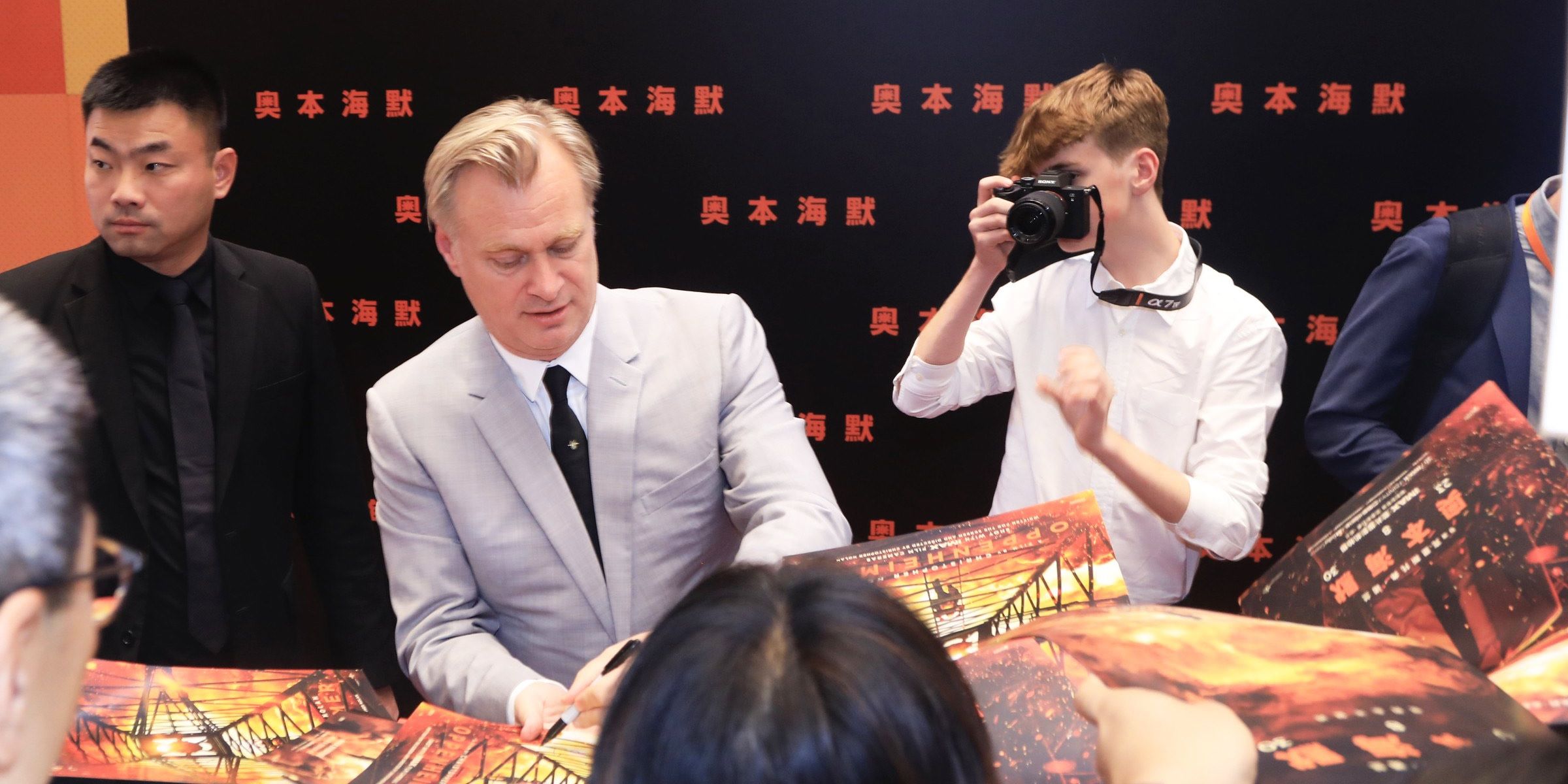 Christopher Nolan Promoting Oppenheimer in China