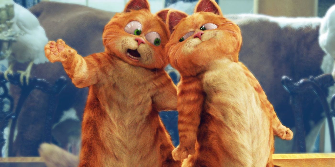 Garfield and Prince in a Tale of Two Kitties