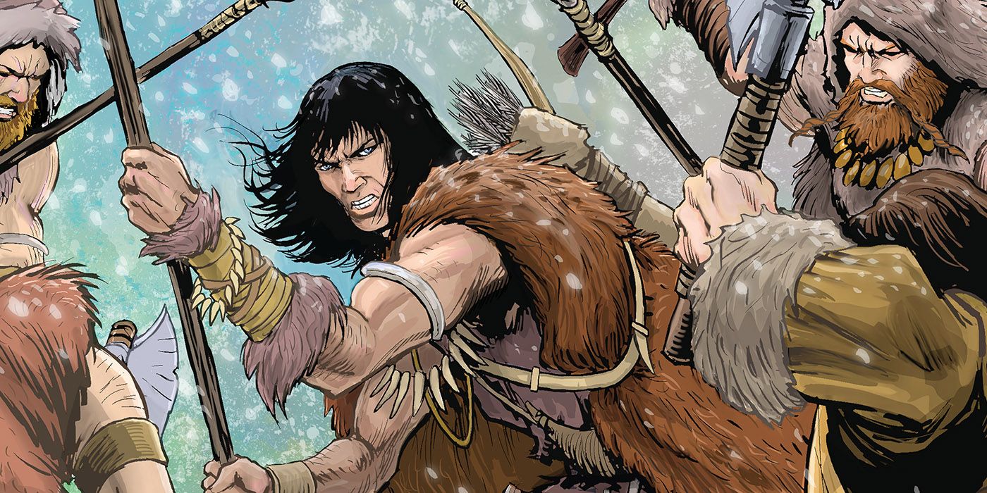Conan the Barbarian variant cover.