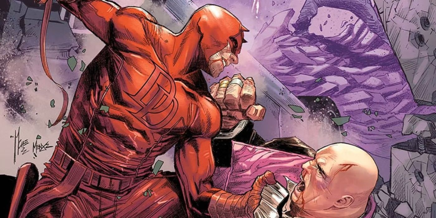 Demolidor e Rei do Crime travaram um combate na Marvel Comics.