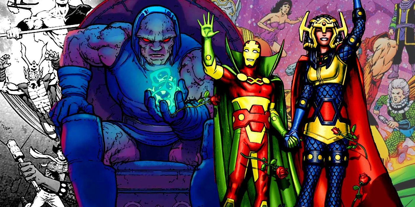 Darkseid, Big Barda, and Mister Miracle in DC Comics and Tom King's miniseries