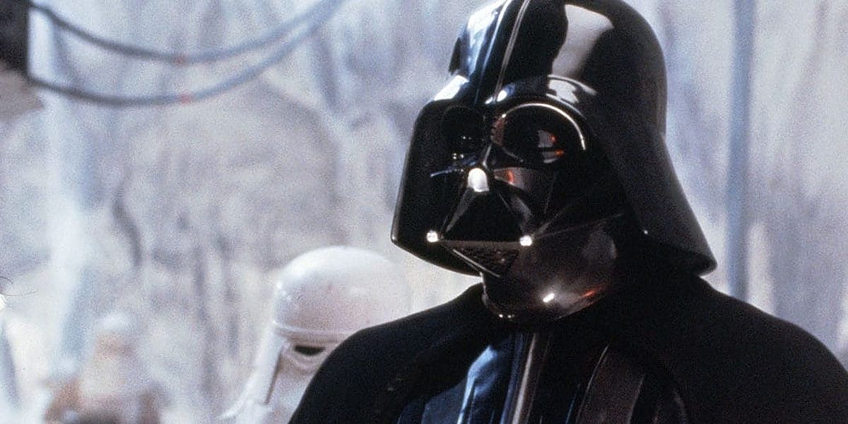Darth Vader in the rebel hoth base