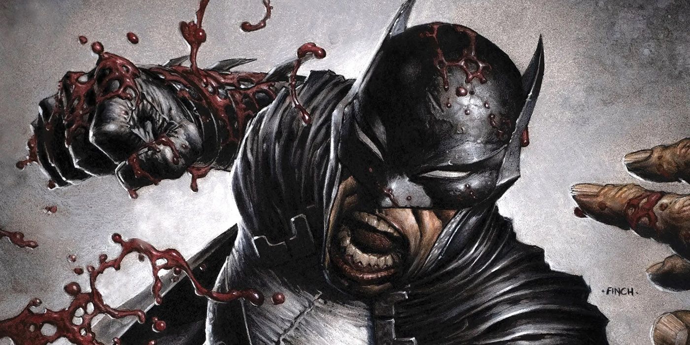 David Finch Batman: Gargoyle of Gotham variant cover.