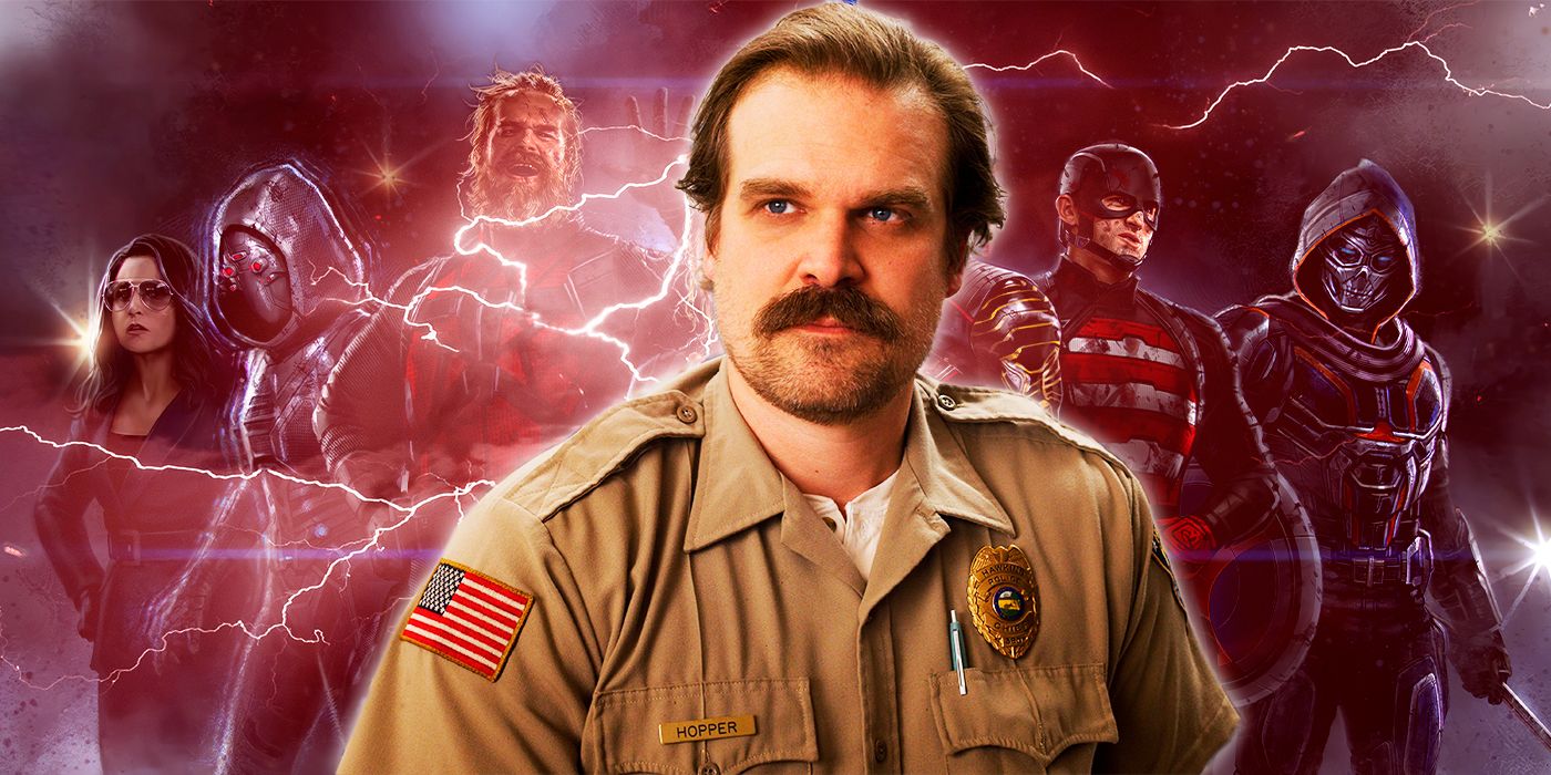 David Harbour and the Thunderbolts