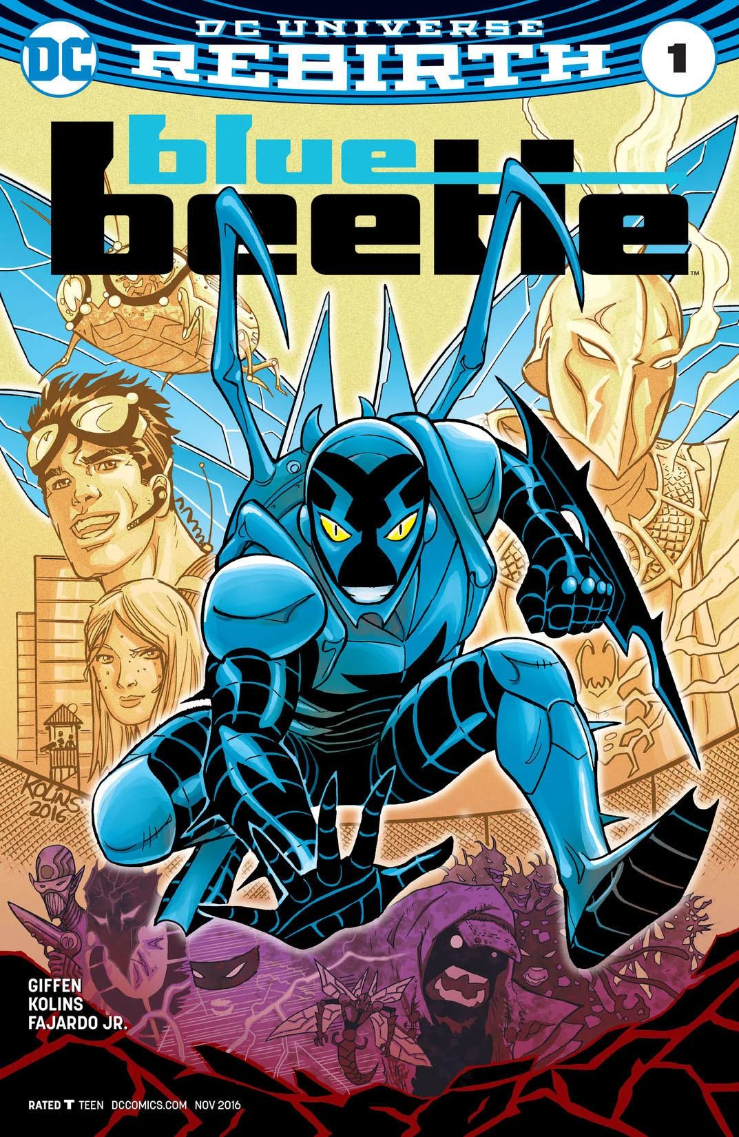 DC Universe Rebirth Blue Beetle 1