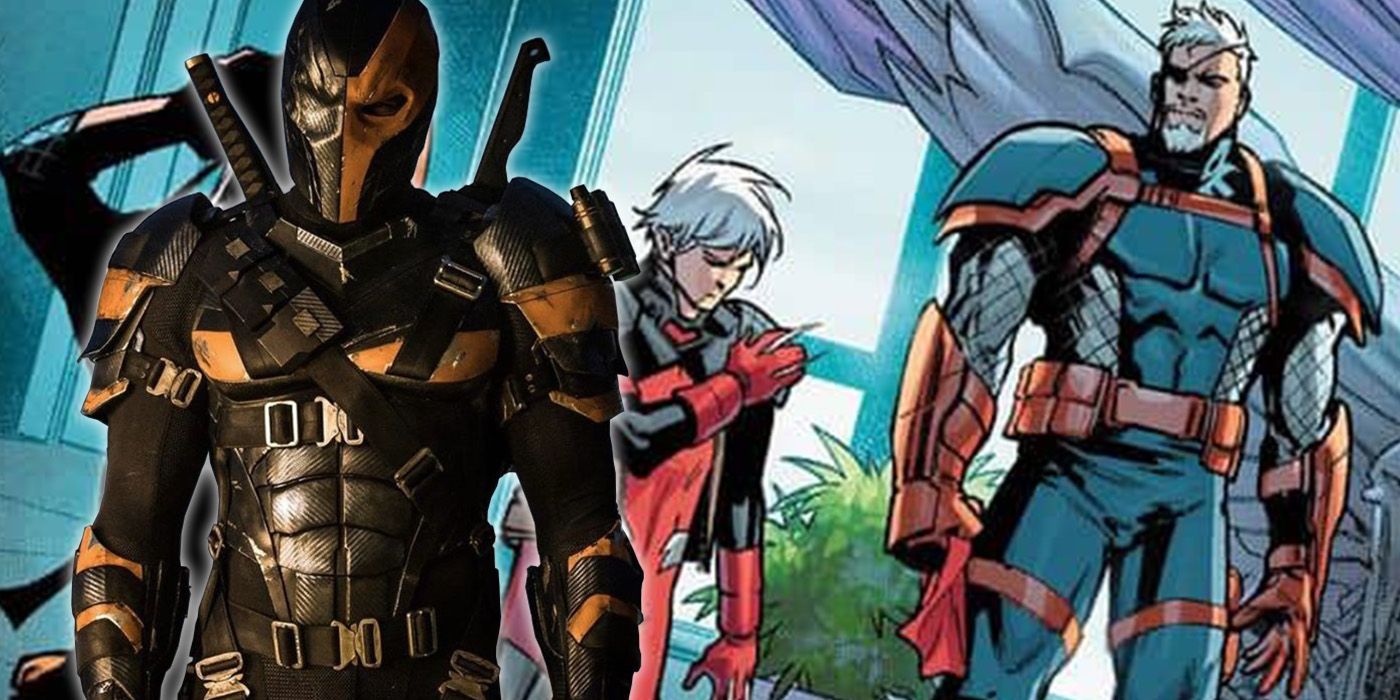 DCEU Deathstroke and Slade and his son Respawn from DC Comics