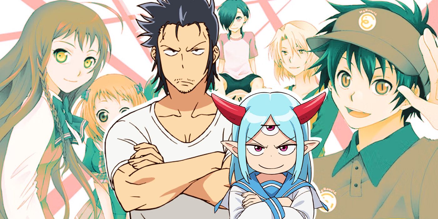 Characters from Devil Is A Part-Timer and Level 1 Demon Lord