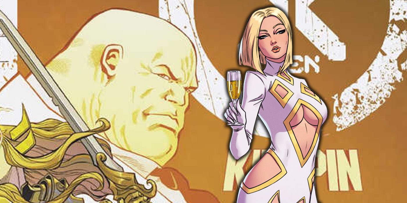 Emma Frost from Hellfire Gala and Kingpin in X-Men comics