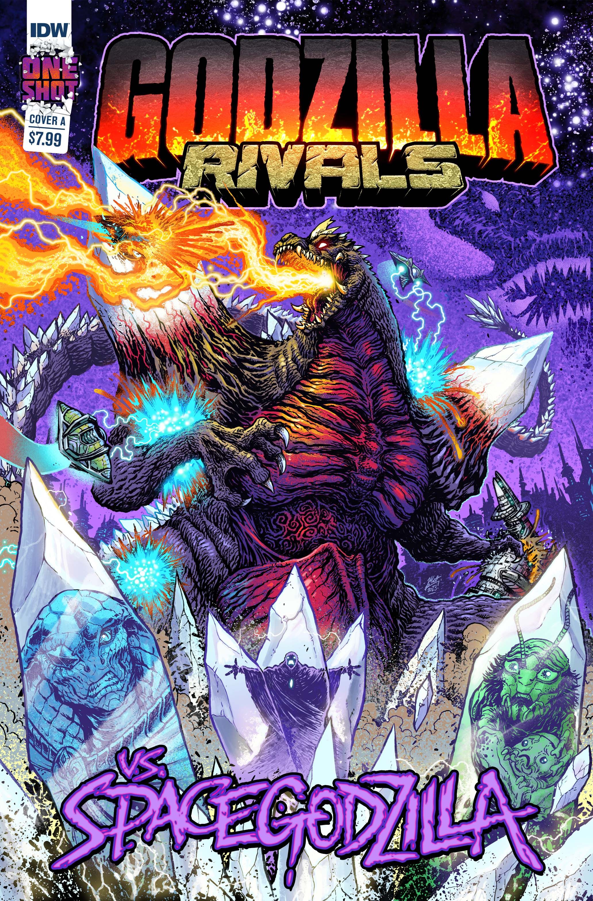 Godzilla Rivals Vs SpaceGodzilla Cover