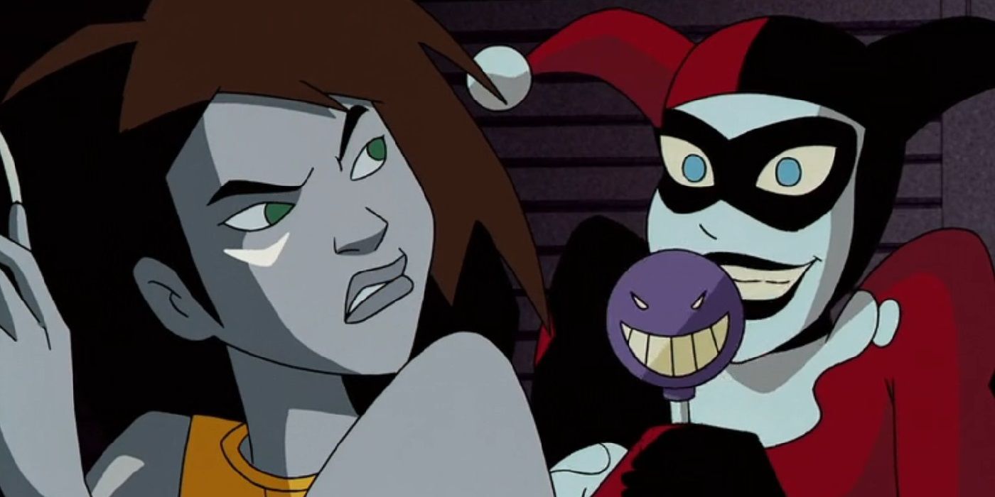 Harley Quinn and Nails in Static Shock Hard as Nails