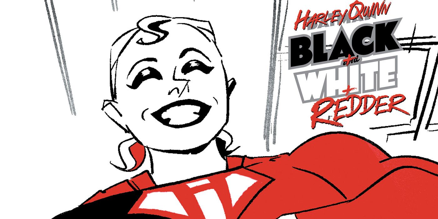 Harley Quinn Black+White+Redder #2 capa.