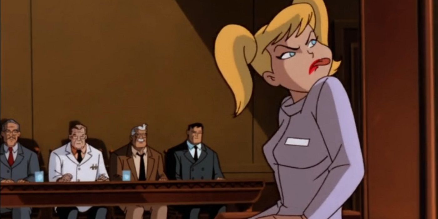 Harley Quinn in Lock-Up from Batman The Animated Series
