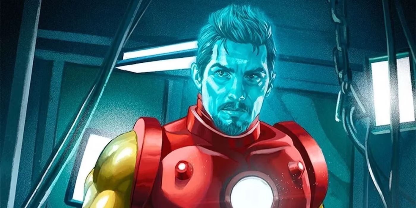 The AI Tony Stark in an Iron Man armor.