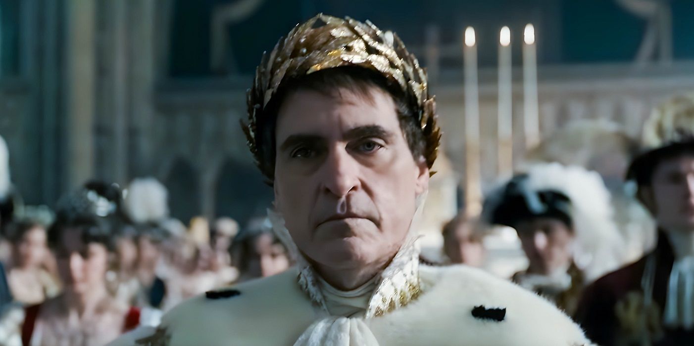 Joaquin Phoenix plays Napoleon in a new film epic by Ridley Scott.