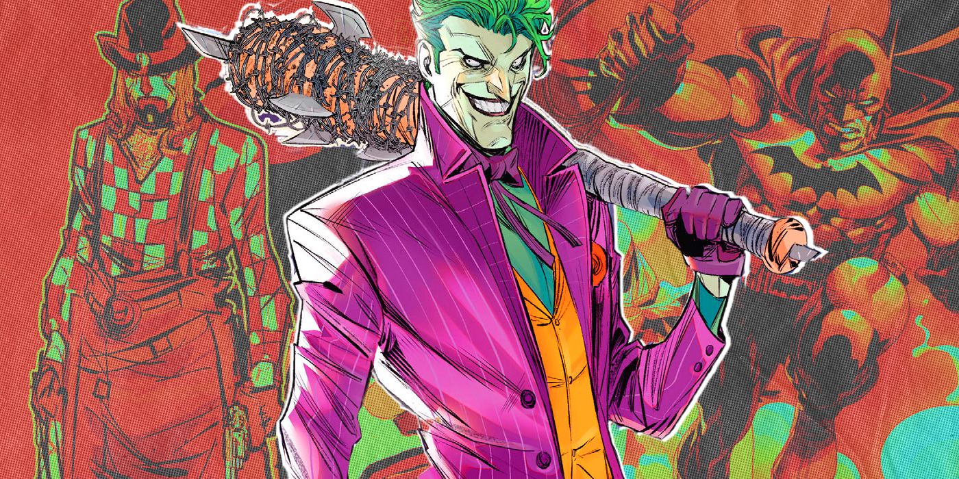 Joker, Batman, and Dusty Bronco