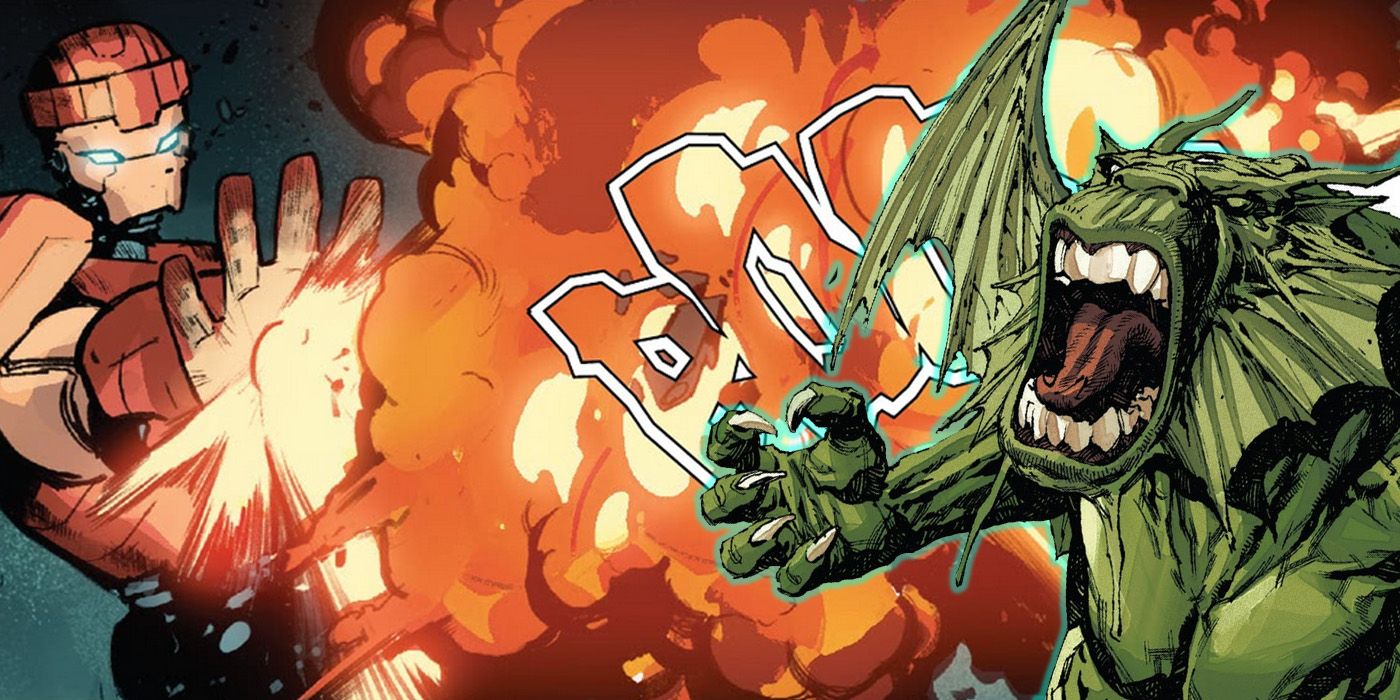 A Stark Sentinel and Fin Fang Foom. 