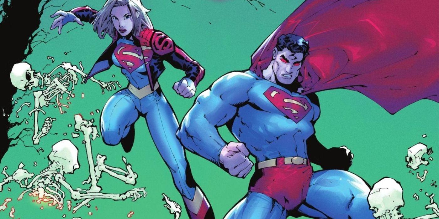 Supergirl and Superman together in Knight Terrors: Superman #2