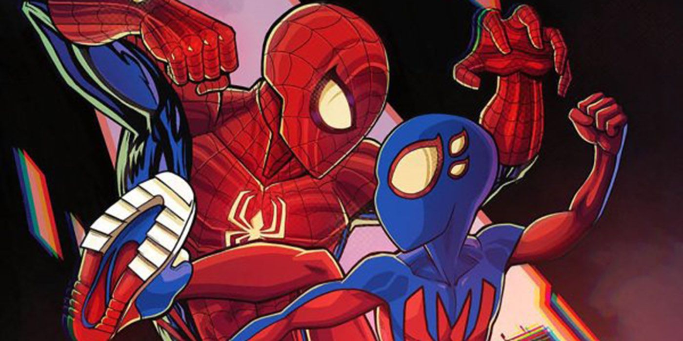 Spider-Man and Spider-Boy on the cover of Spider-Man #11.