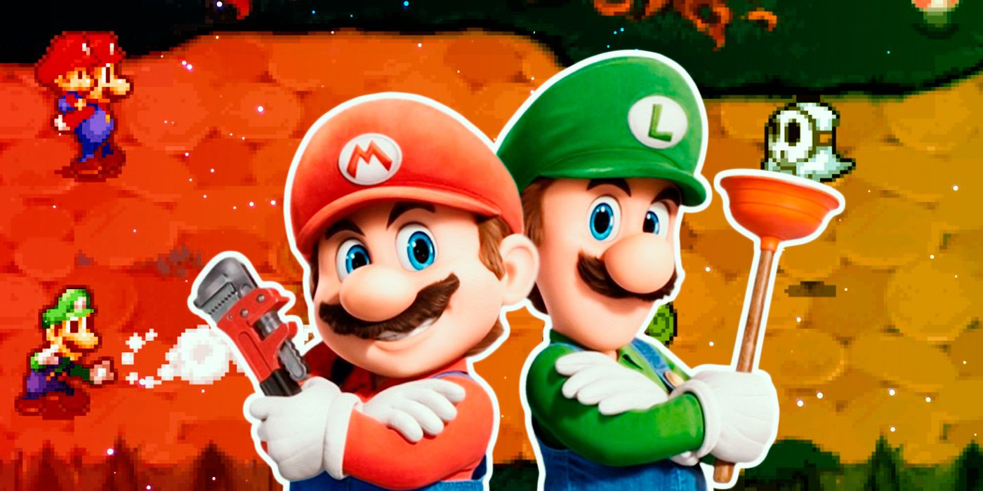 Mario & Luigi game at