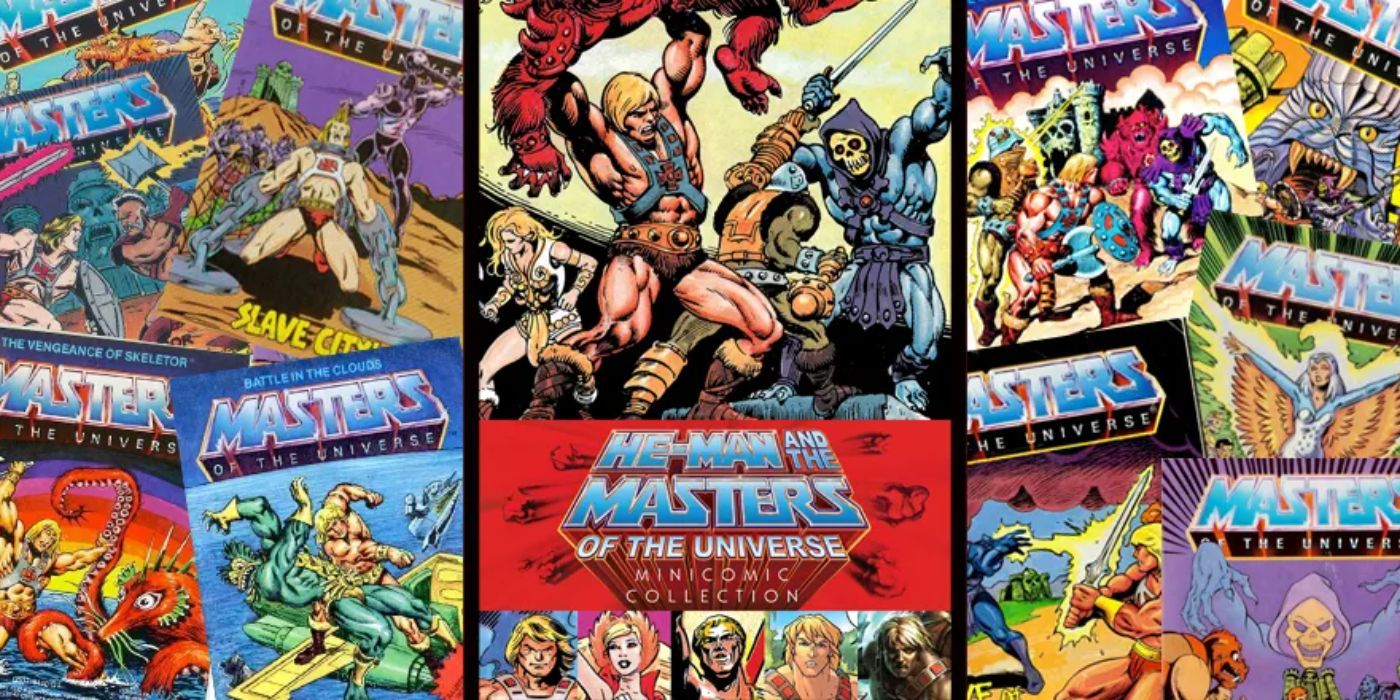 A collection of the Masters of the Universe minicomics that came with the toys.