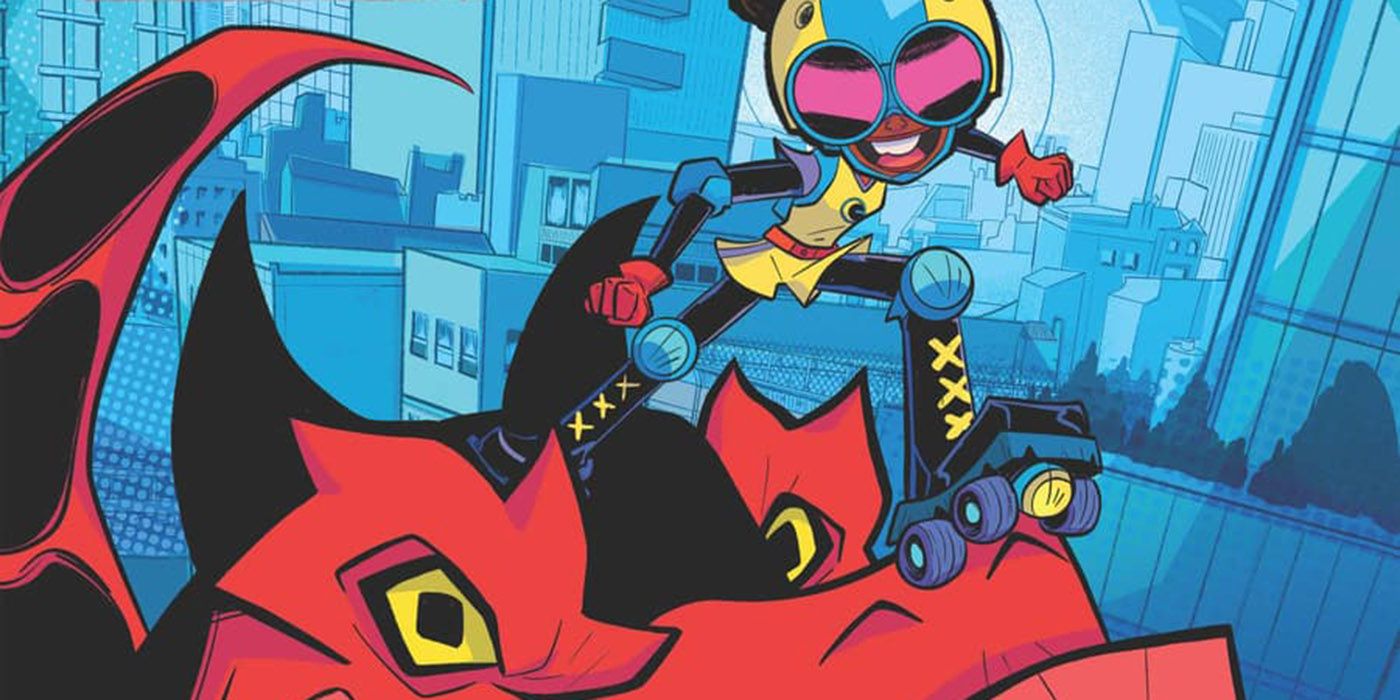 Moon Girl and Devil Dinosaur Wreck and Roll cover.