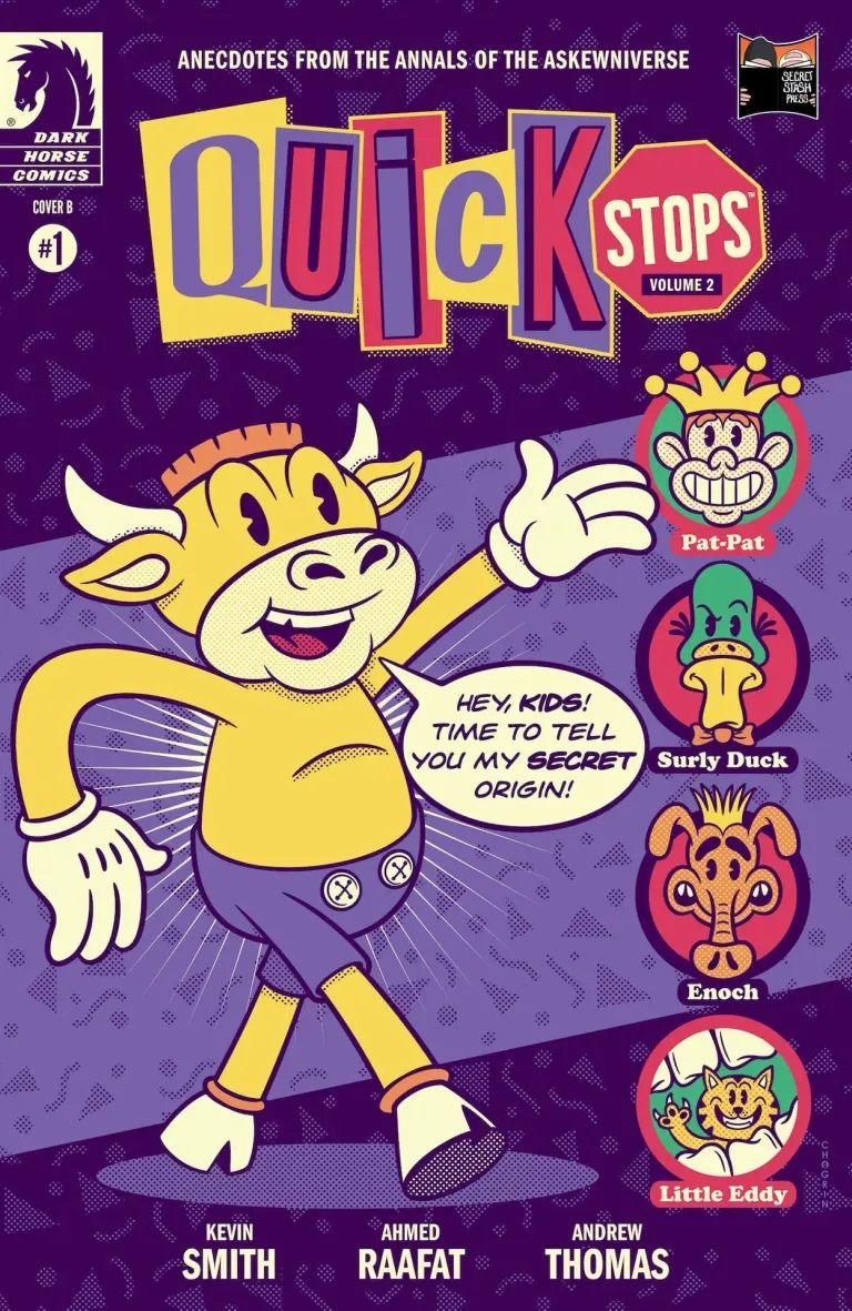 Kevin Smith Returns to Dark Horse Comics for Quick Stops II
