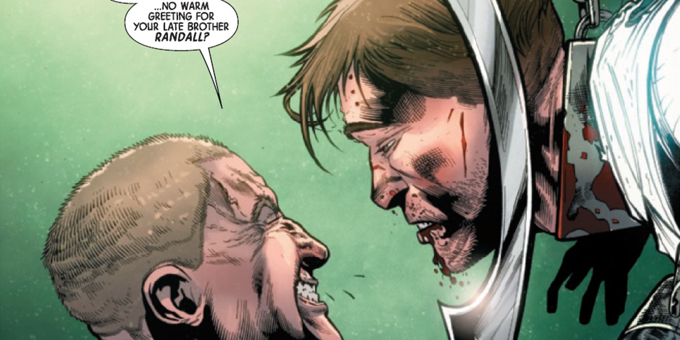 randall spector threatening his brother as moon knight after taking him captive in the duat