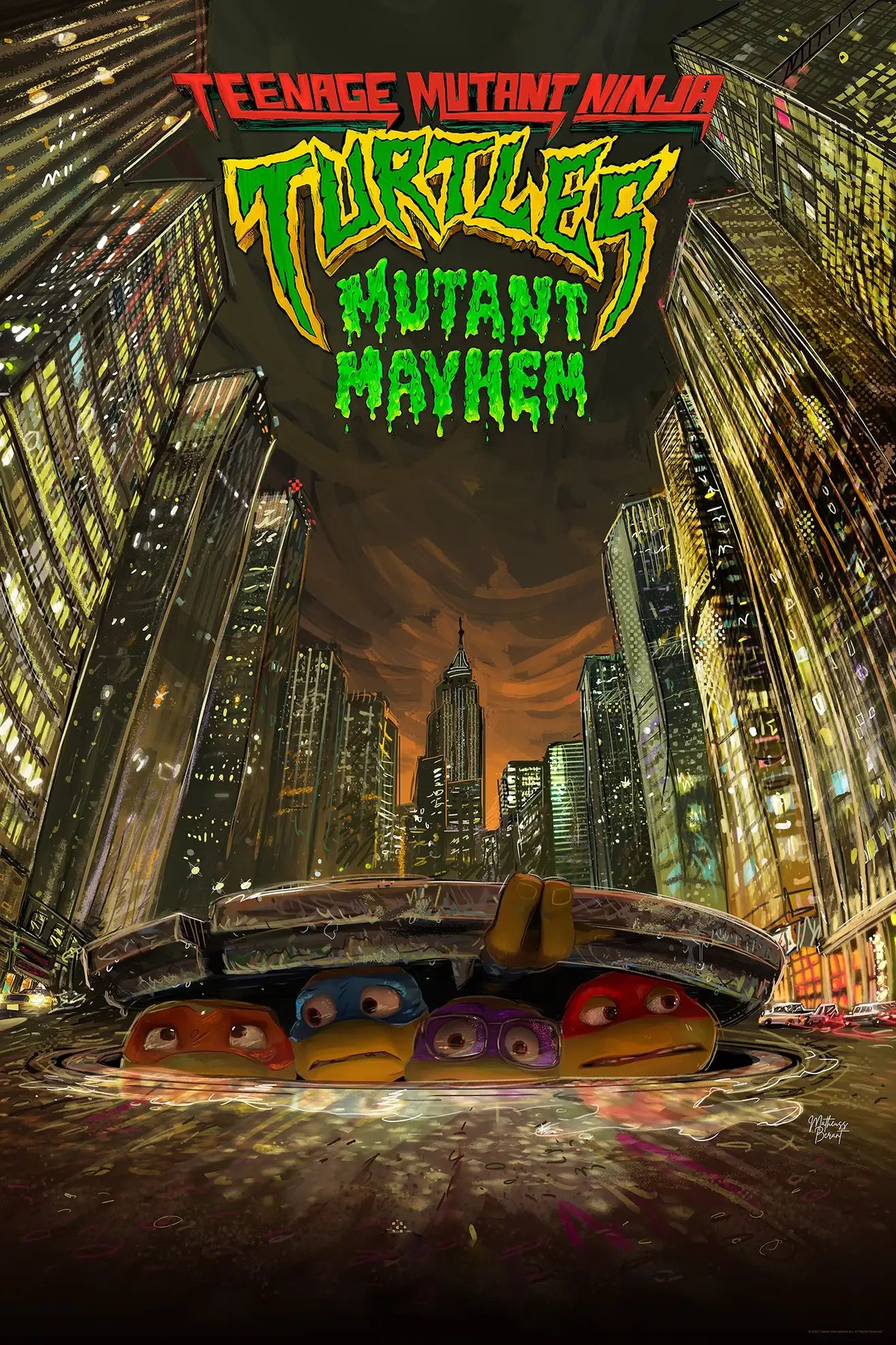 TMNT: Mutant Mayhem Gets Nostalgic Poster Honoring Original Film