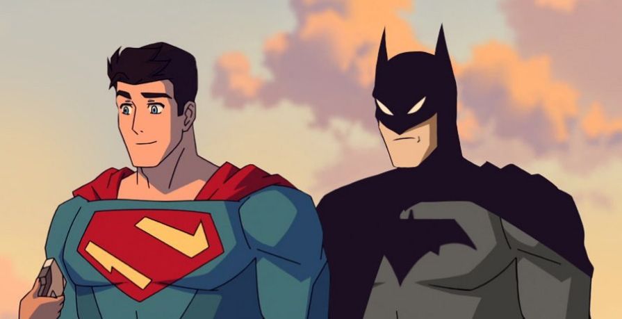 Batman fan art imagines the Dark Knight in My Adventures with Superman.